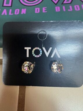 Tova Oakland Studs in Clear